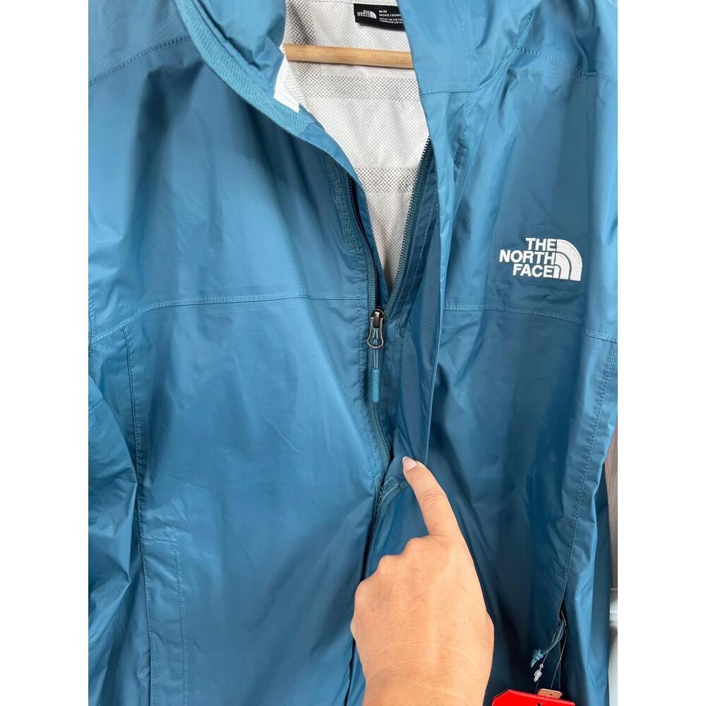 The North Face Jacket Mens Size M Blue DryVent Hooded Water Resistant - Picture 5 of 12